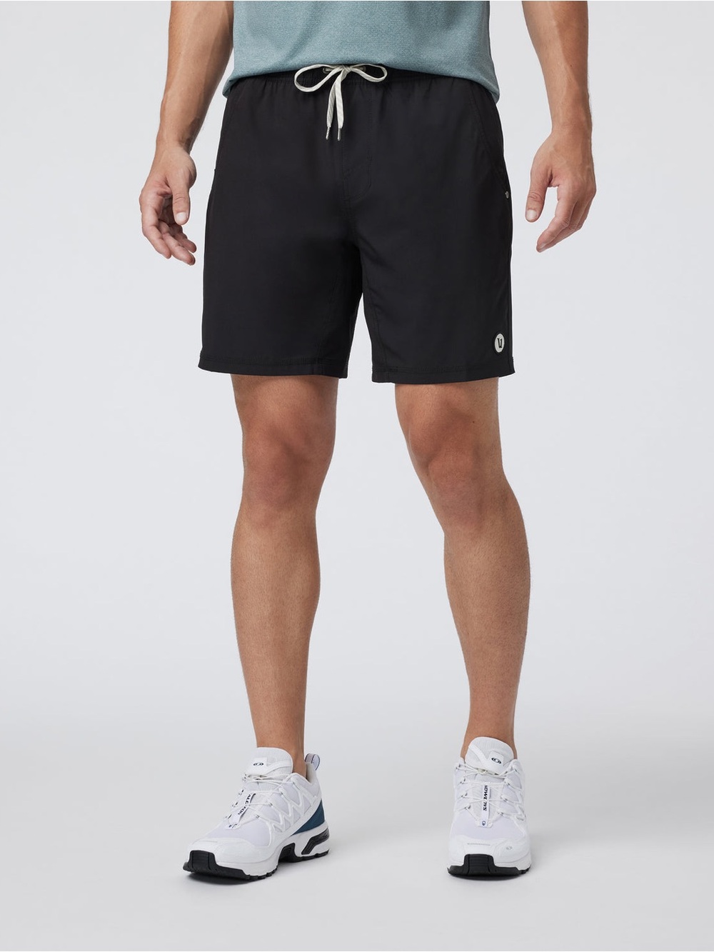 Vuori Men's Black Athletic Drawstring Shorts